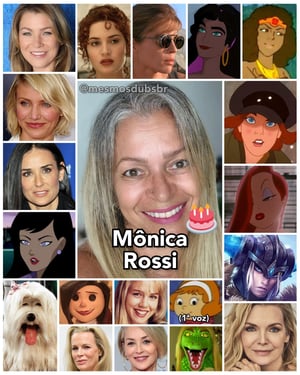 This is the Avatar Image for the Mônica Rossi (Dubladora) AI Voice and Text to Speech Generator